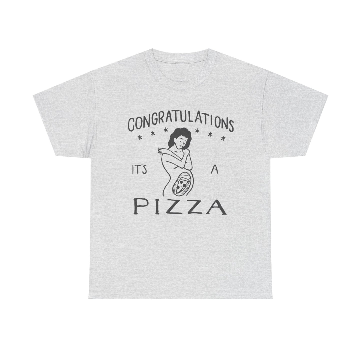 It's A Pizza Baby Funny T-Shirt Men's Women's Heavy Cotton Tee NEW GIFT