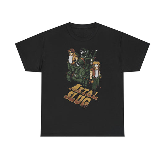 Metal Slug Graphic T Shirt Unisex Heavy Cotton Tee Gift New