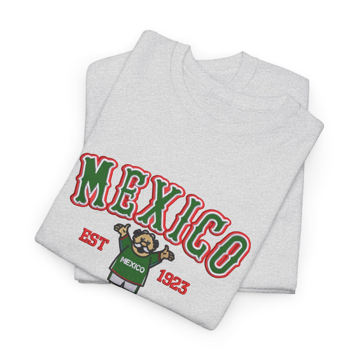 Mexico Graphic Tee, Est  Men's Graphic Tee Cactus Character Shirt