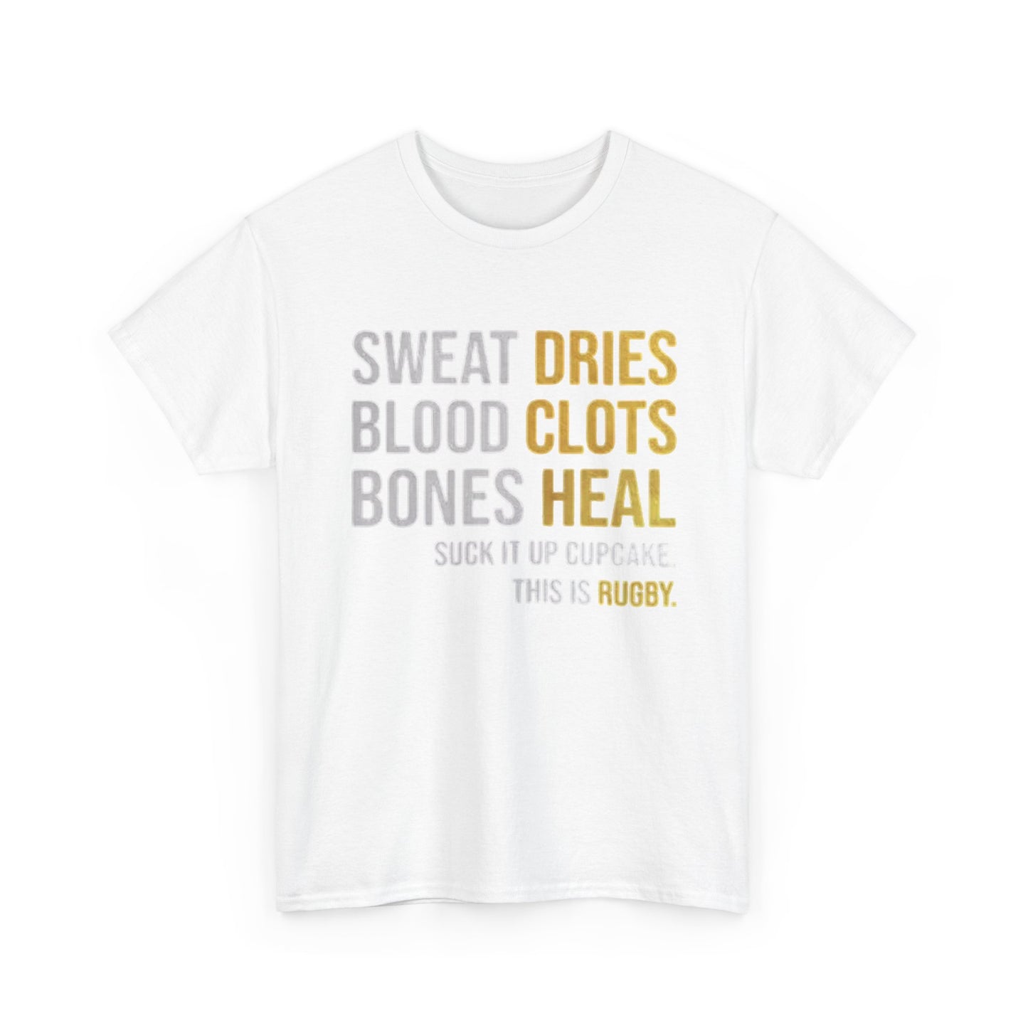 Rugby Graphic T Shirt Funny Football Club Sports Unisex Heavy Cotton Tee