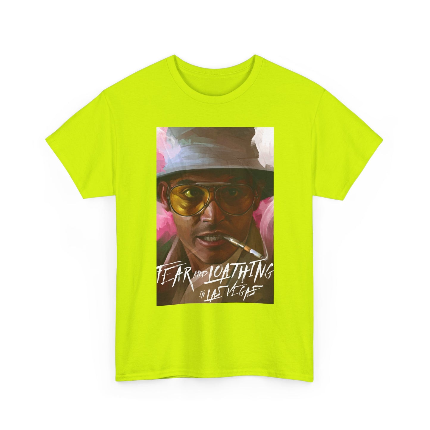 Fear And Loathing Graphic T Shirt Retro Vegas Vintage Unisex Heavy Cotton Tee