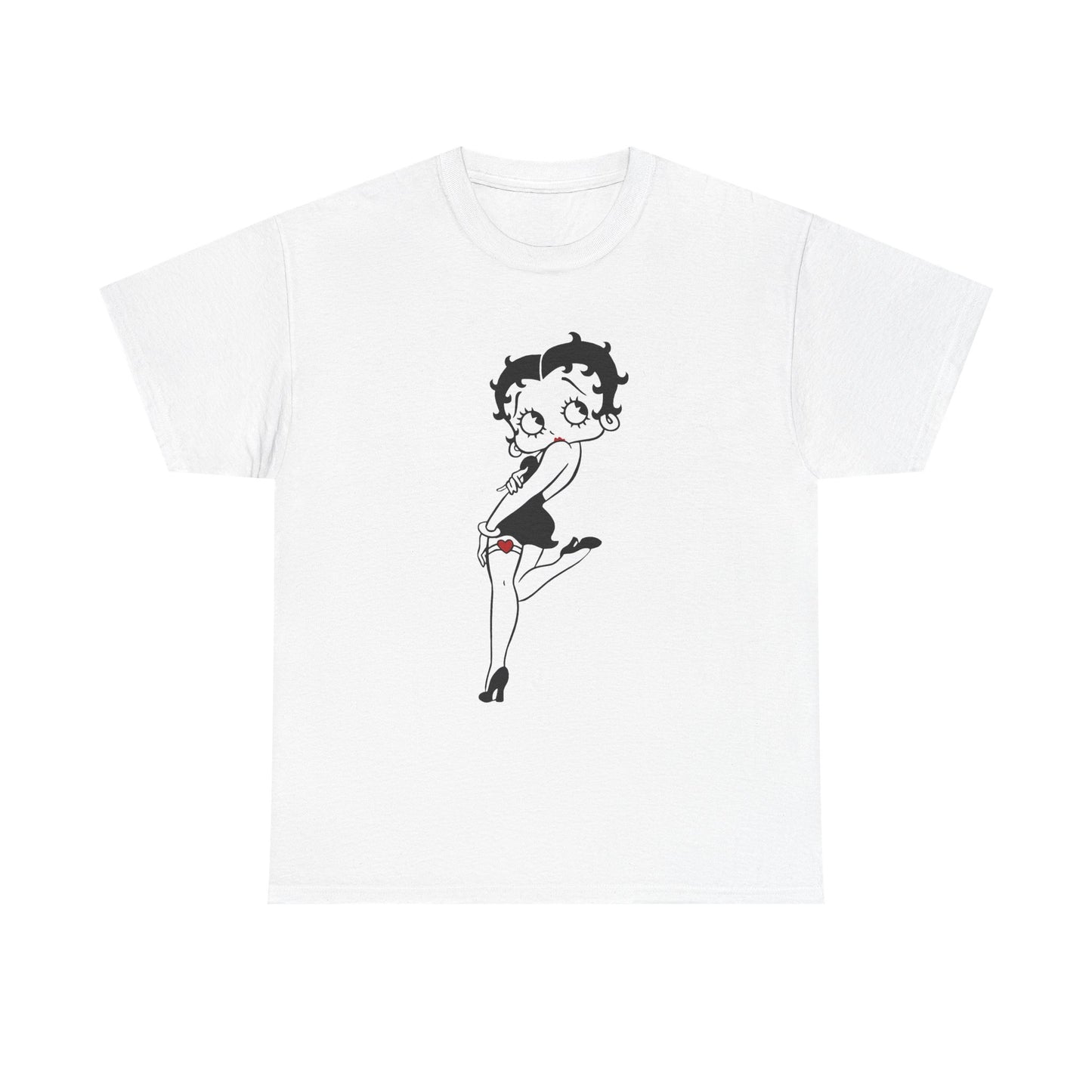 Betty Boop Graphic Tee, Vintage Cartoon T-shirt, Retro Style Unisex Shirt,