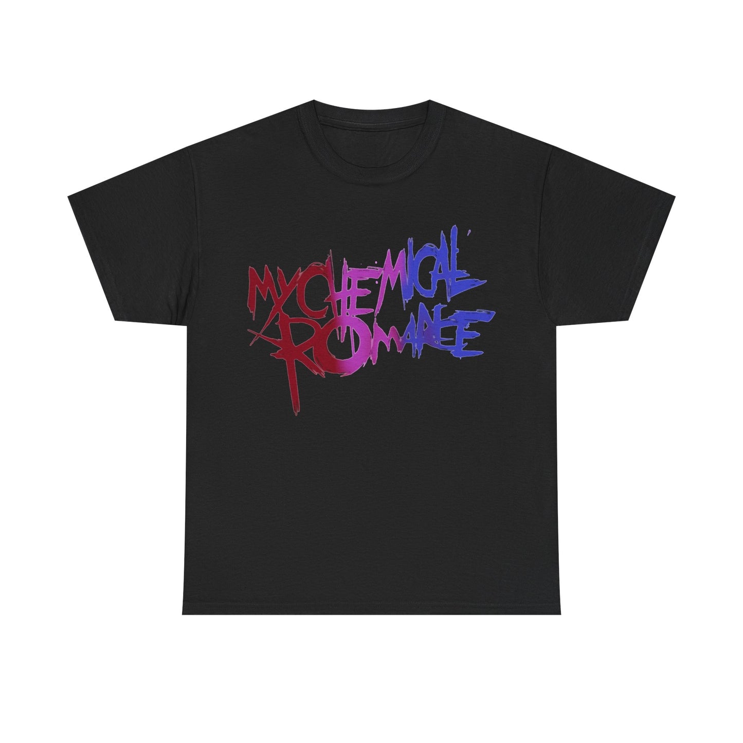My Chemical Romance Tshirt Retro paint art graphic rock Unisex Heavy Cotton Tee