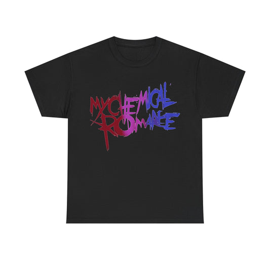 My Chemical Romance Tshirt Retro paint art graphic rock Unisex Heavy Cotton Tee