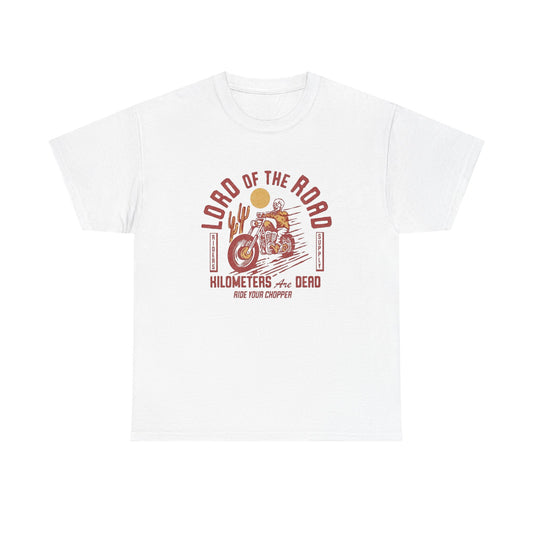Lord Of The Road Motorcycles Graphic T Shirt Unisex Heavy Cotton Tee