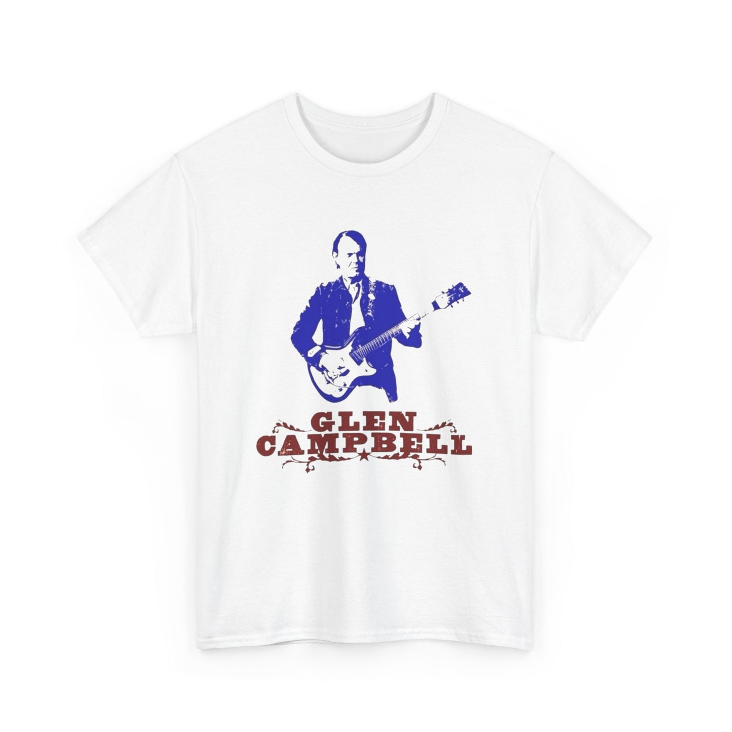 Glen Campbell Graphic T Shirt NEW ADULT TEE VINTAGE