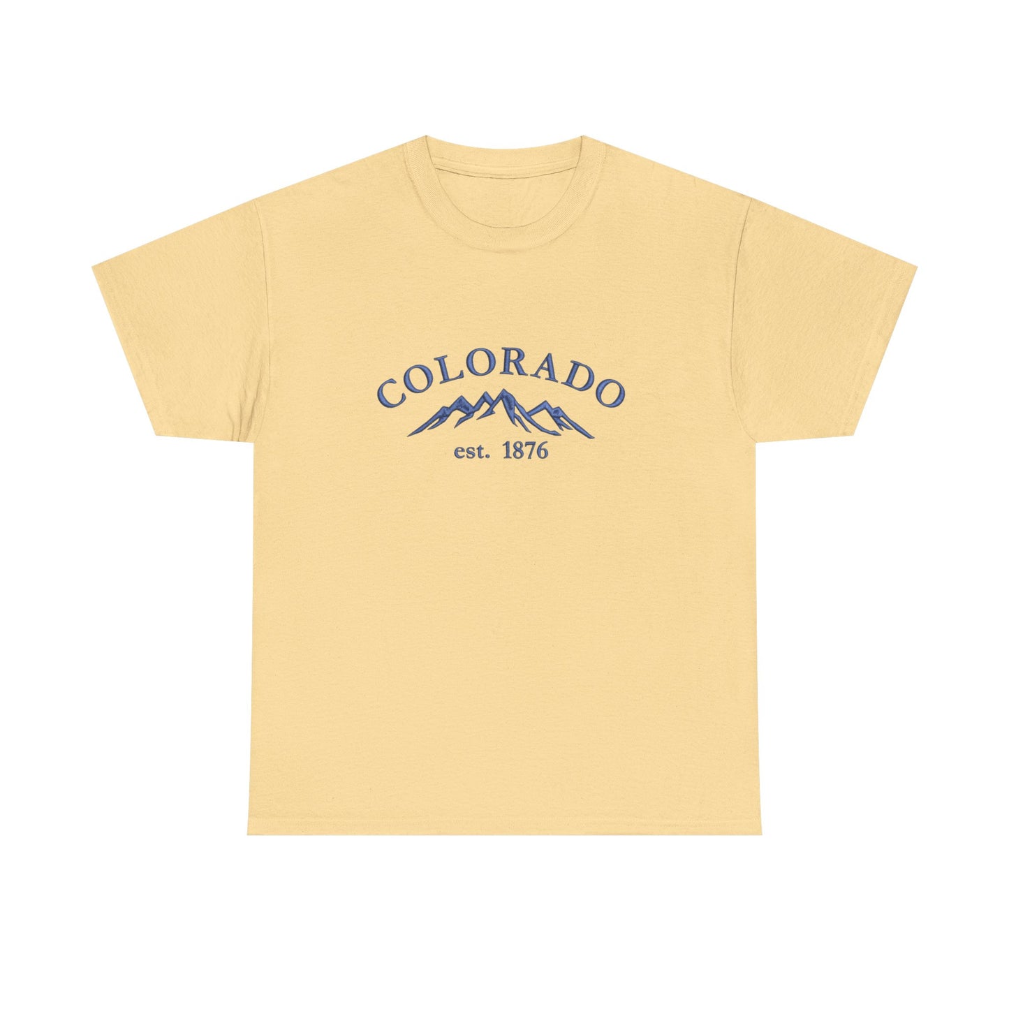 Colorado Rockies Graphic T Shirt NEW Unisex Heavy Cotton Tee
