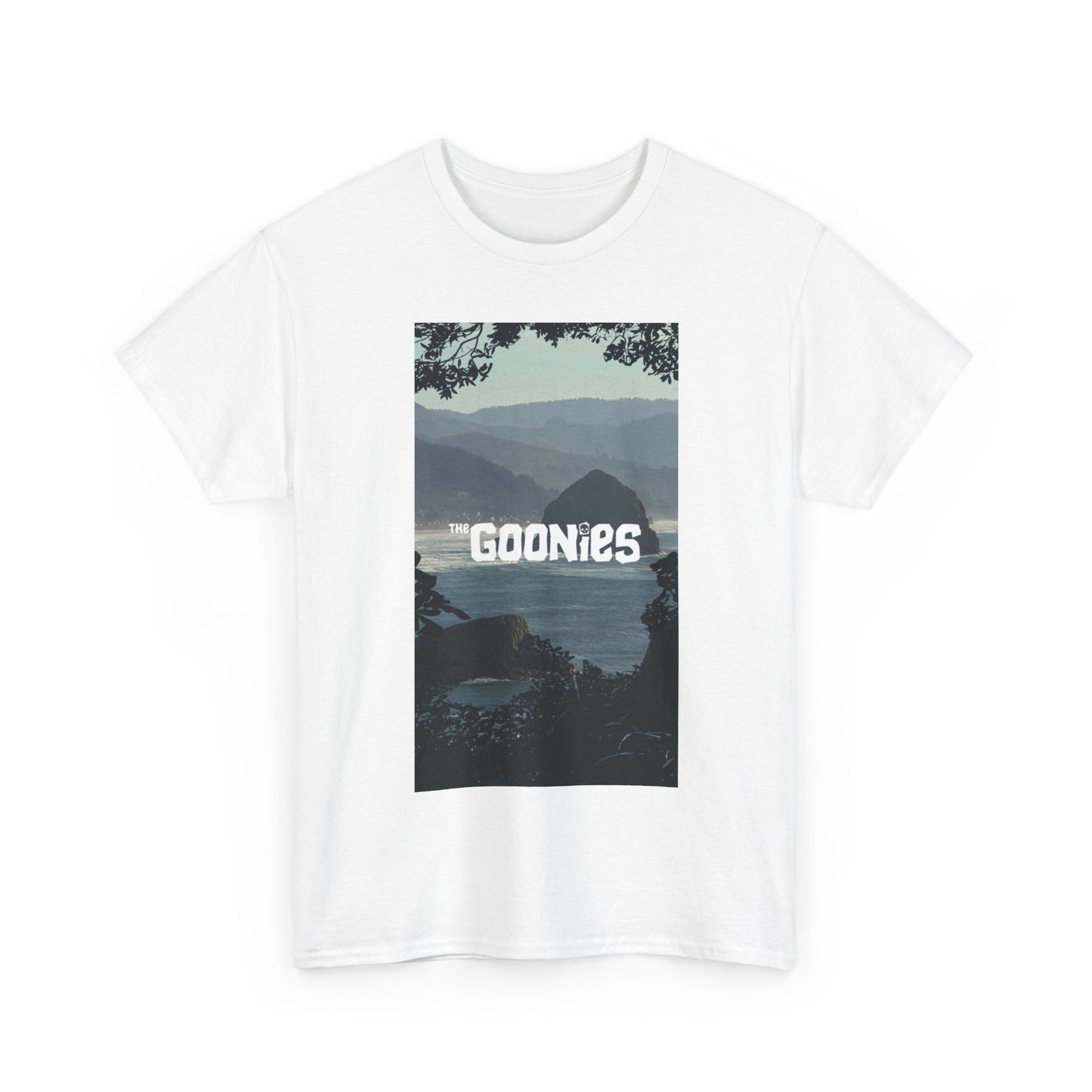 The goonies movie retro vintage art ocean comedy Unisex Heavy Cotton Tee