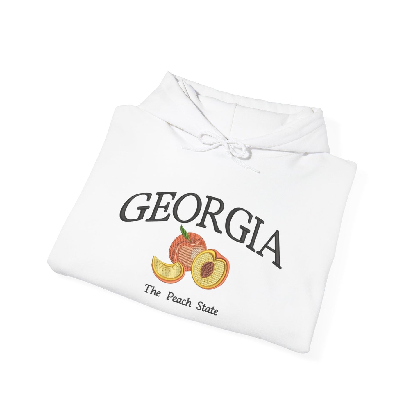 Georgia The Peach State Graphic Hoodie NEW Heavy Blend™ Sweatshirt