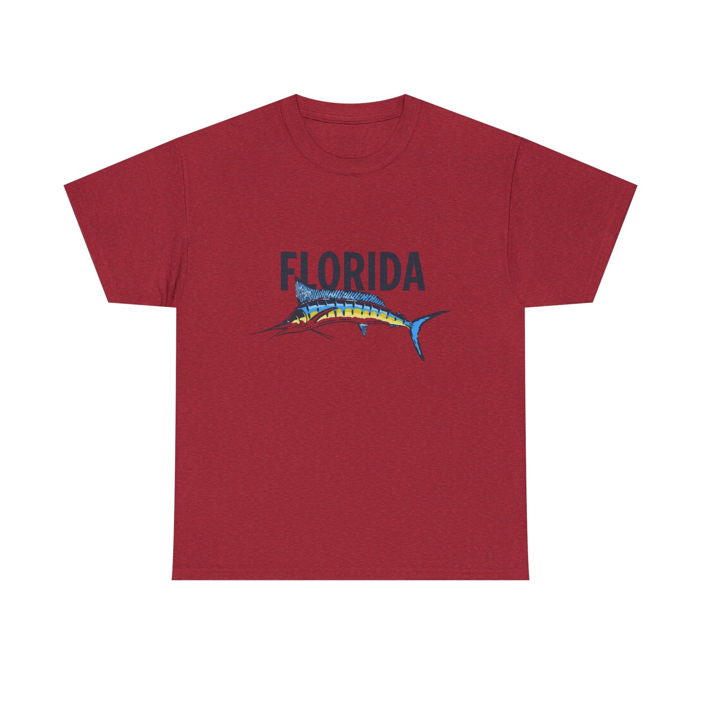 Florida Marlin Fishing Graphic T Shirt NEW ADULT