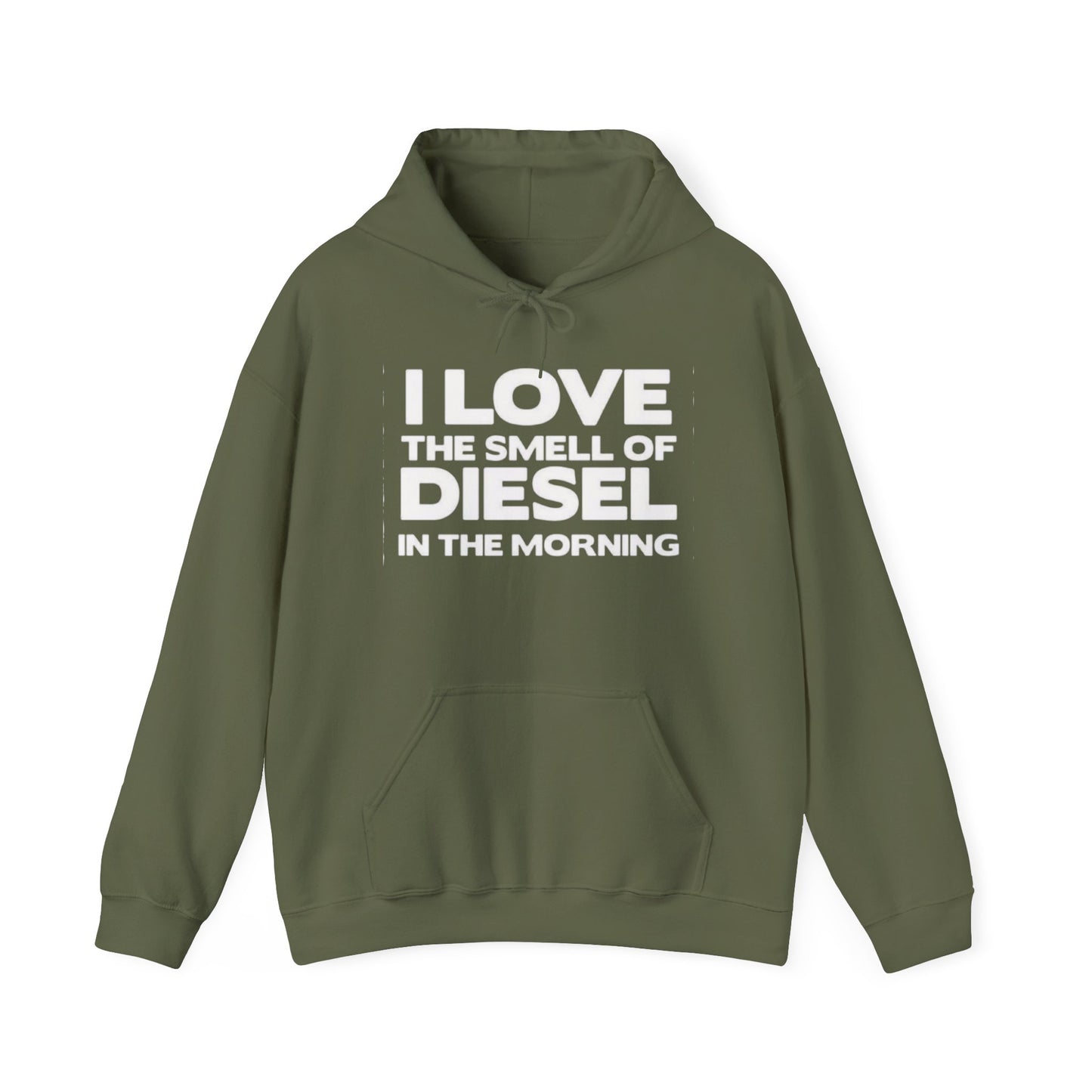 Diesel In The Morning Cummins Duramax Graphic Hoodie Heavy NEW Hooded Sweatshirt