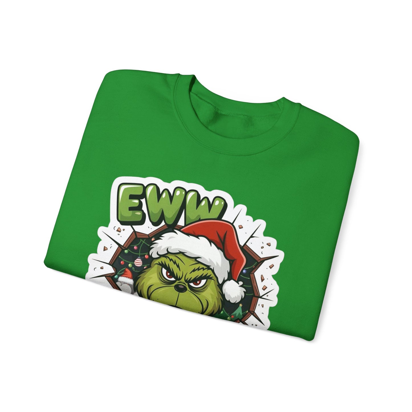 The Grinch Funny Graphic Sweater NEW Unisex Heavy Blend™ Crewneck Sweatshirt