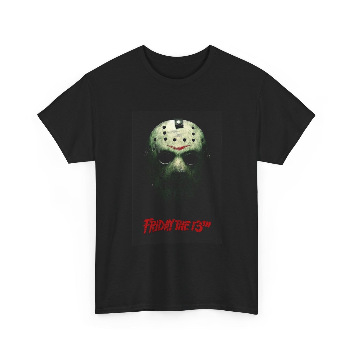 Friday The 13th Tshirt Retro Horror Movie Merch Retro Unisex Heavy Cotton Tee
