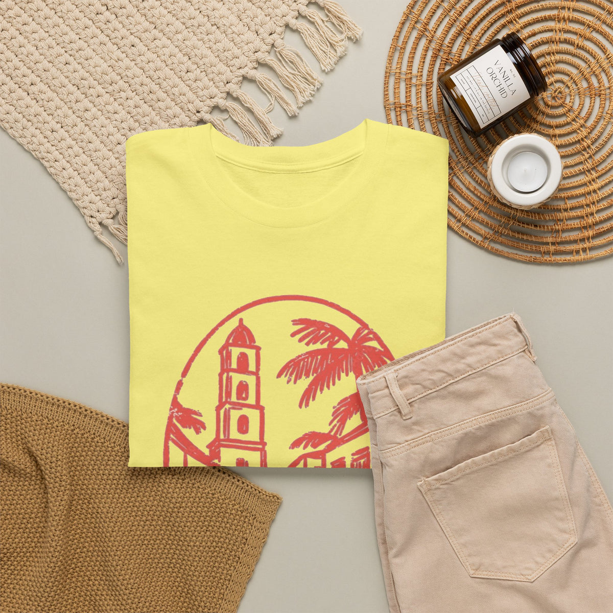 Cuba Graphic T Shirt Men's Retro Travel Heavy Cotton Tee