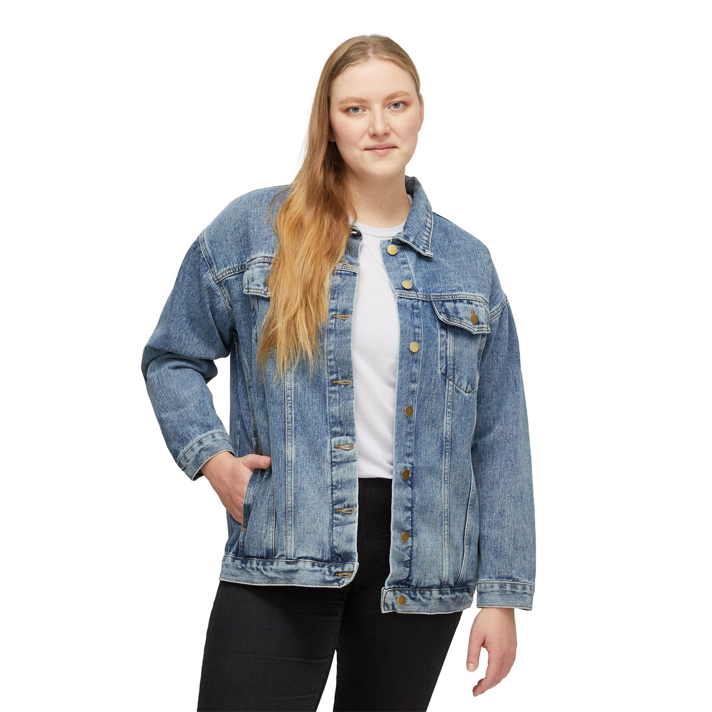 Women's Jean Denim Jacket American Dream