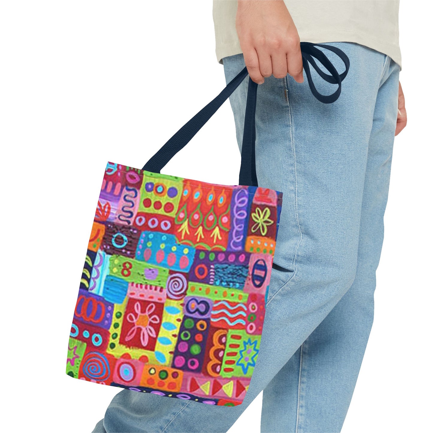 Collage Painting BRAND NEW Modern Purse - Pocketbook - Travel Tote Bag (AOP)