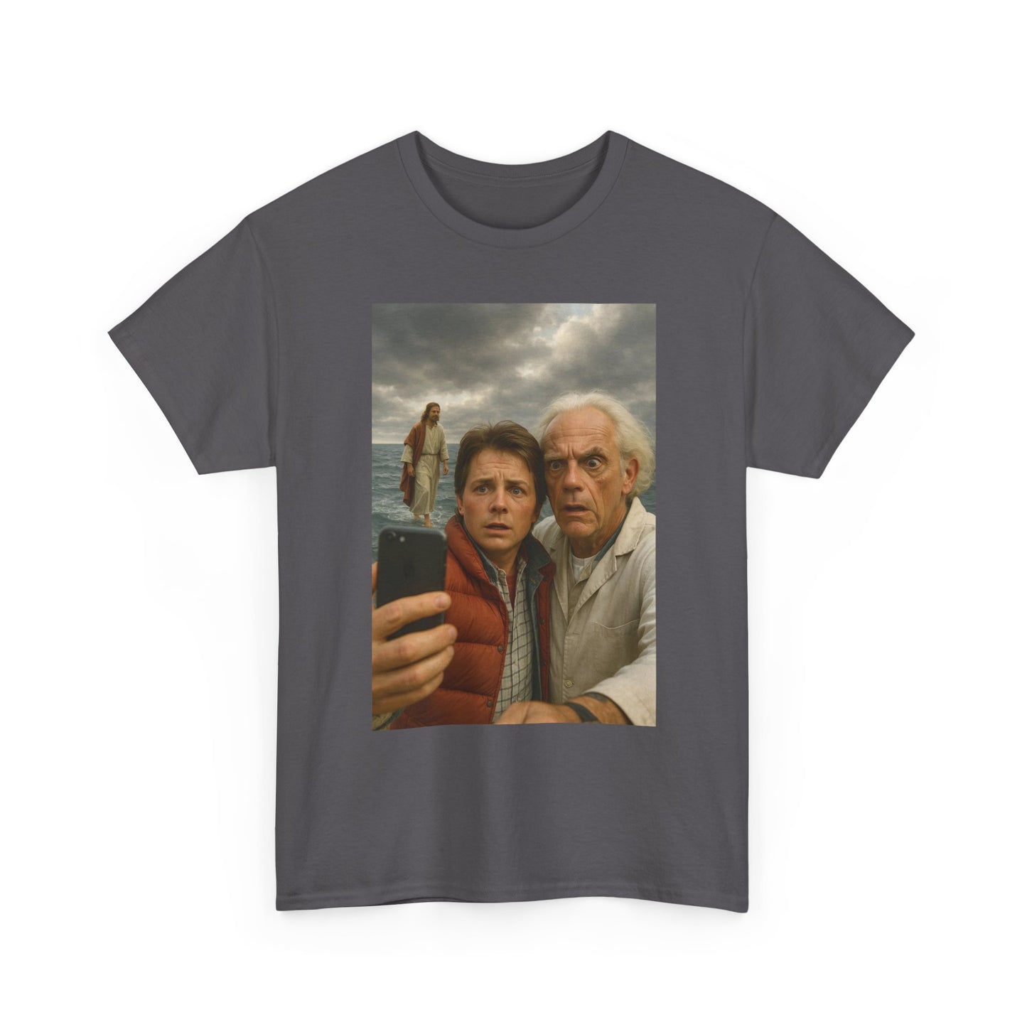 Back To The Future Funny Graphic T Shirt Unisex Heavy Cotton Tee Gift New