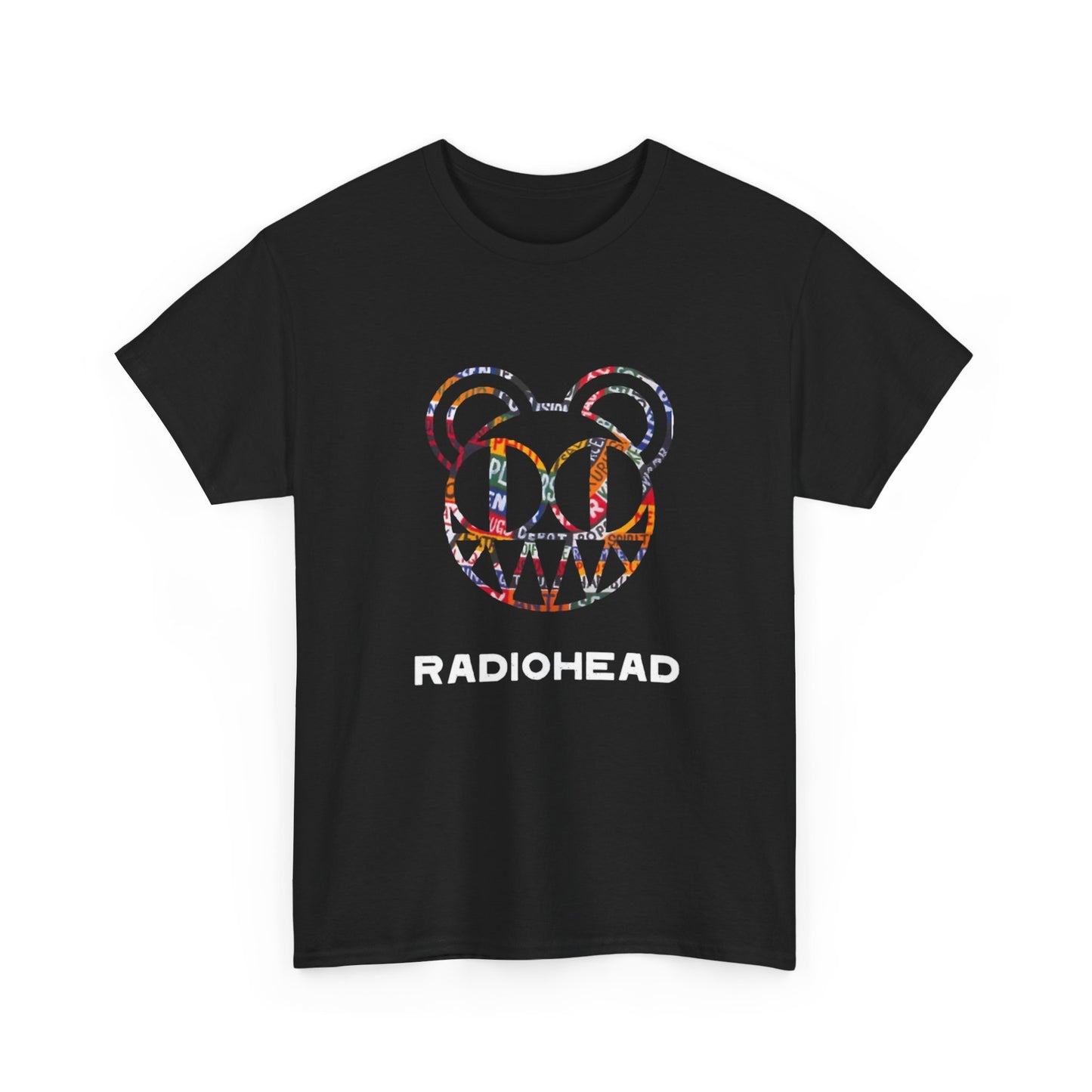Radiohead shirt Vintage Rock retro graphic Unisex Heavy Cotton Tee mouse design