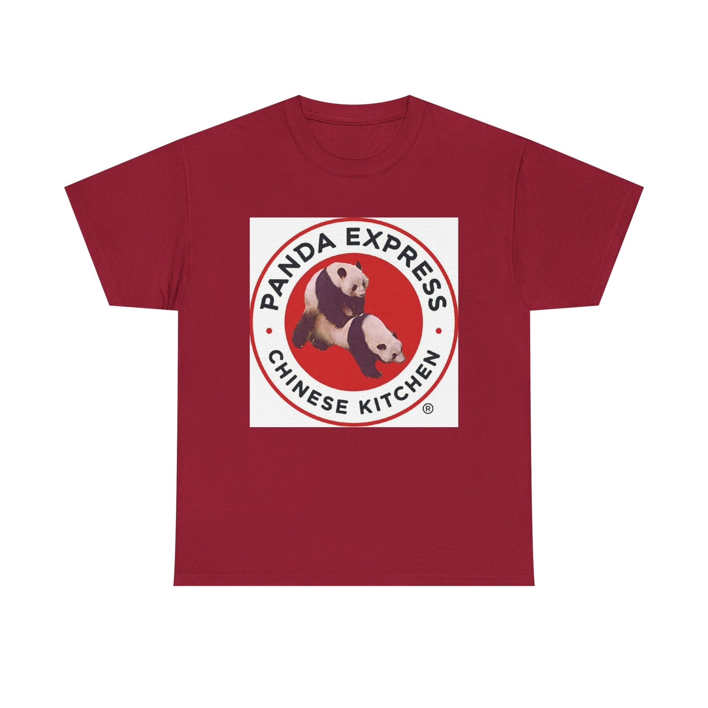Panda Express Chinese food funny graphic food truck Unisex Heavy Cotton Tee