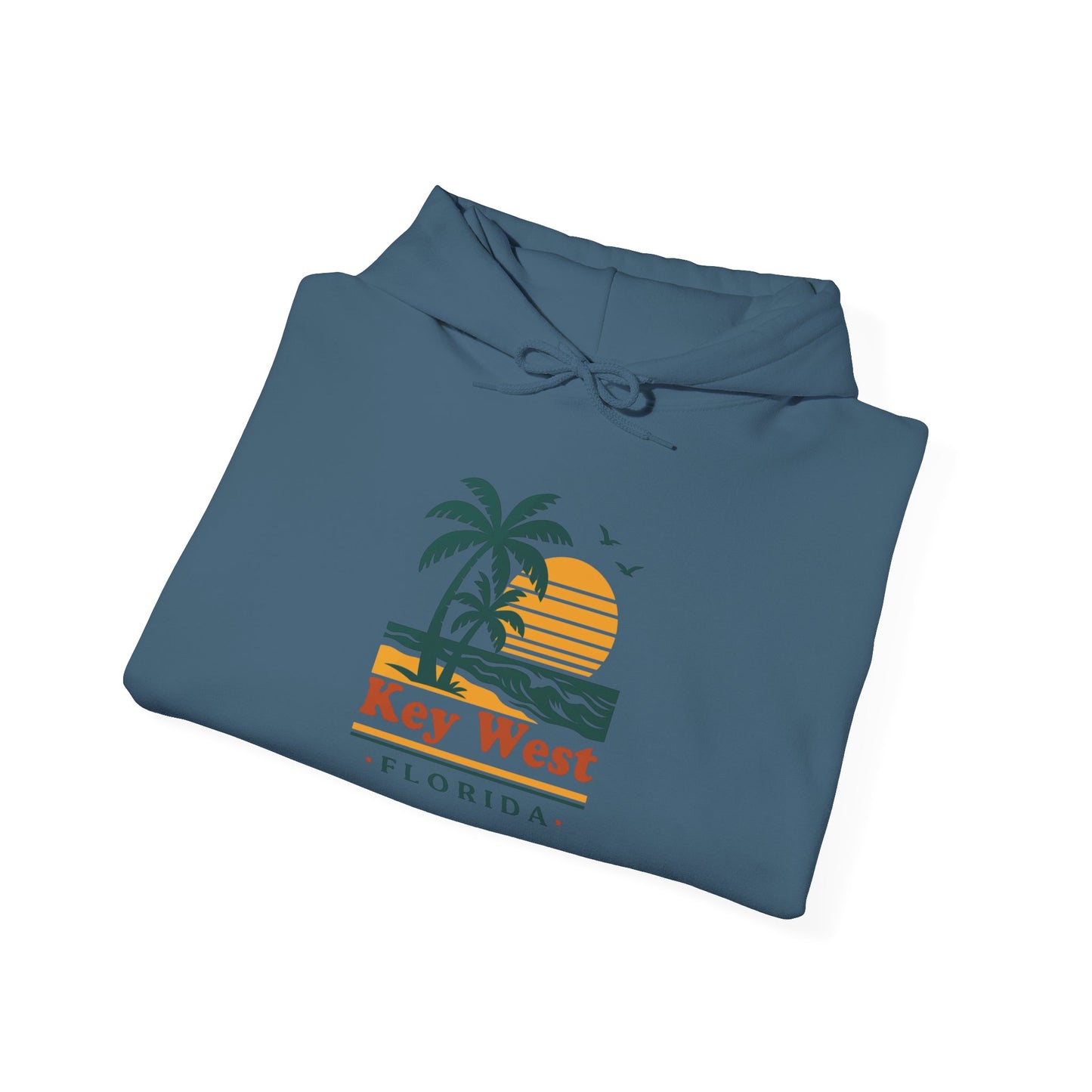 Key West Florida Graphic Hoodie Heavy Blend Sweatshirt NEW