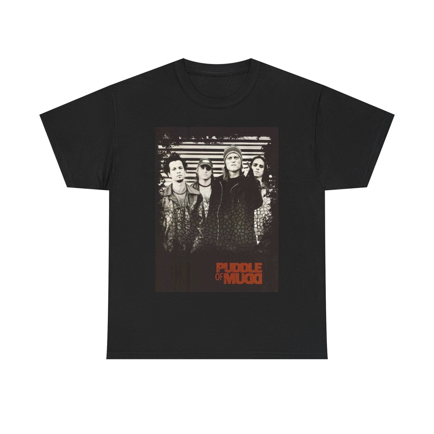 Puddle Of Mudd Shirt Vintage Rock Poster Graphic Unisex Heavy Cotton Tee