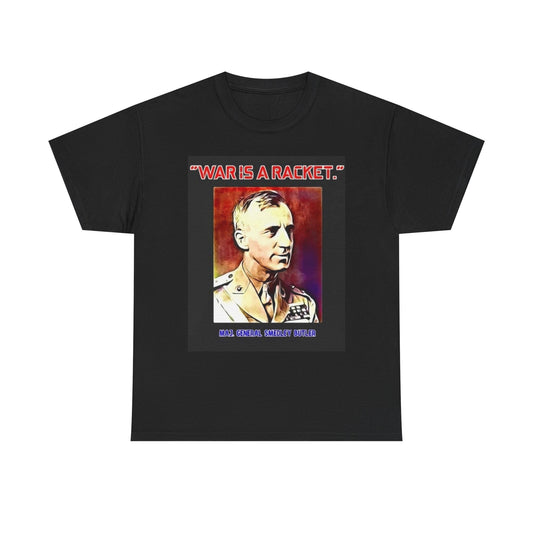 War Is A Racket Graphic T Shirt Retro Military Art Vintage Unisex Heavy Cotton 1