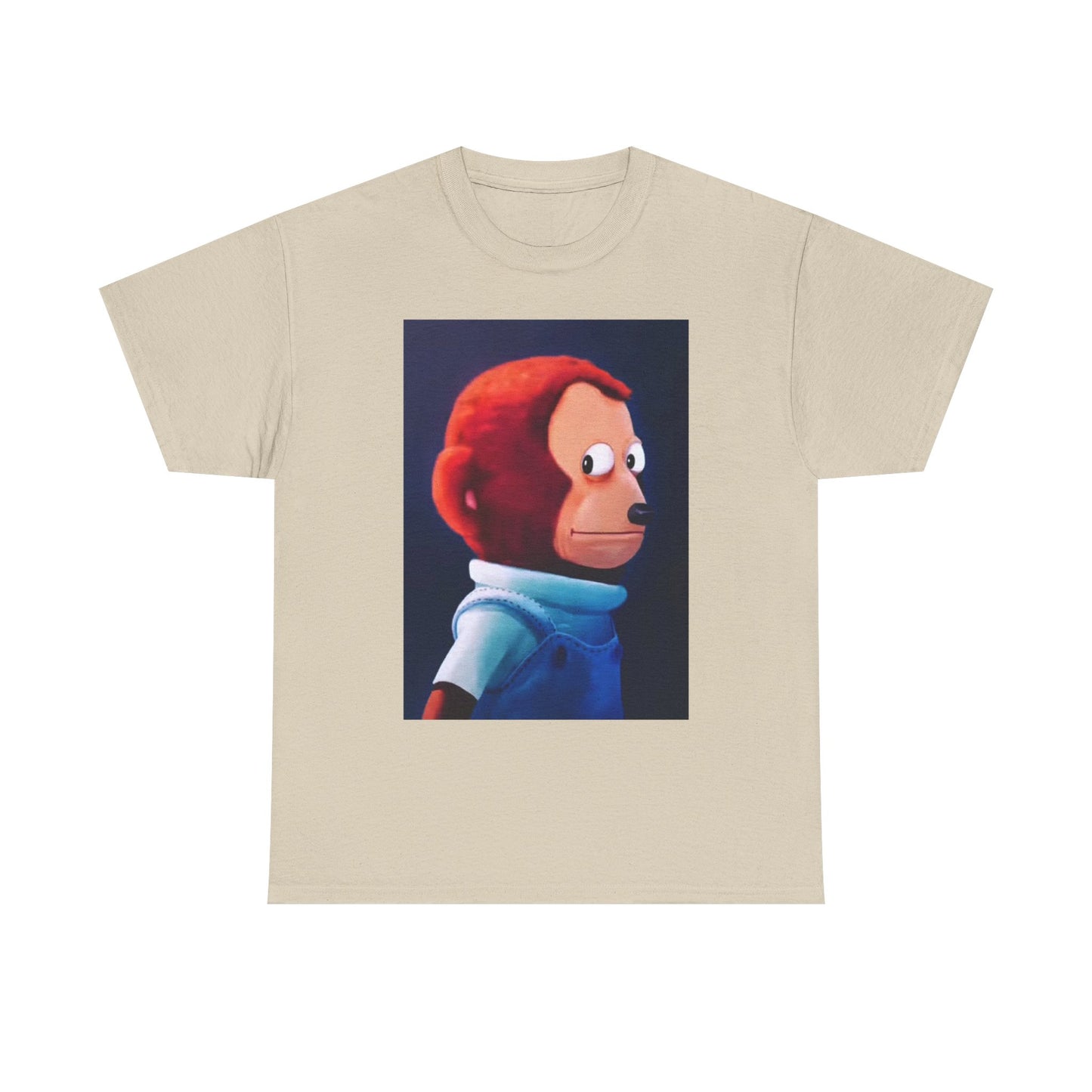 Funny Side Eye Jokes T Shirt MEME Comedy Cartoon Painting Unisex Heavy Cotton
