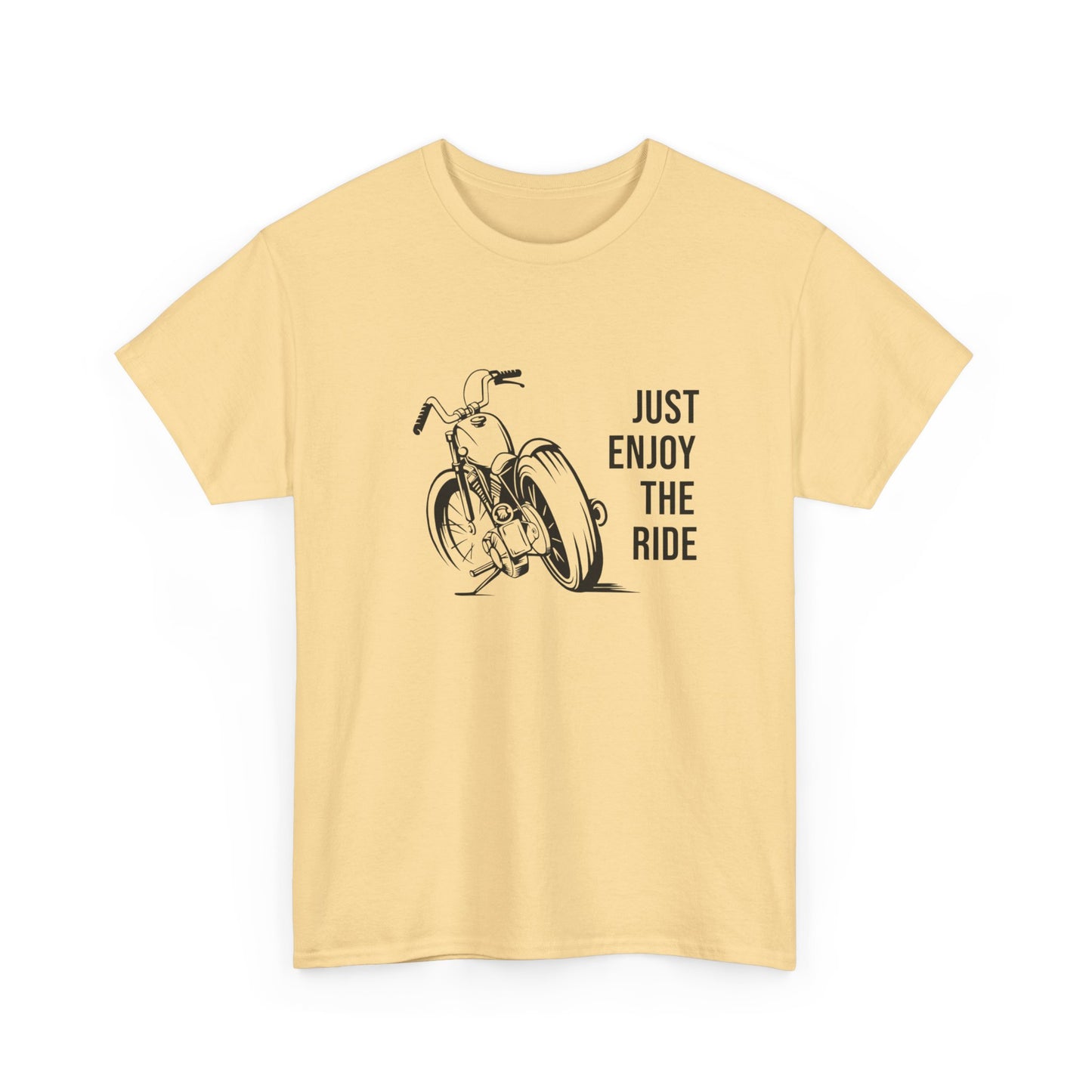 Just Enjoy The Ride Motorcycles Graphic T Shirt ADULT NEW