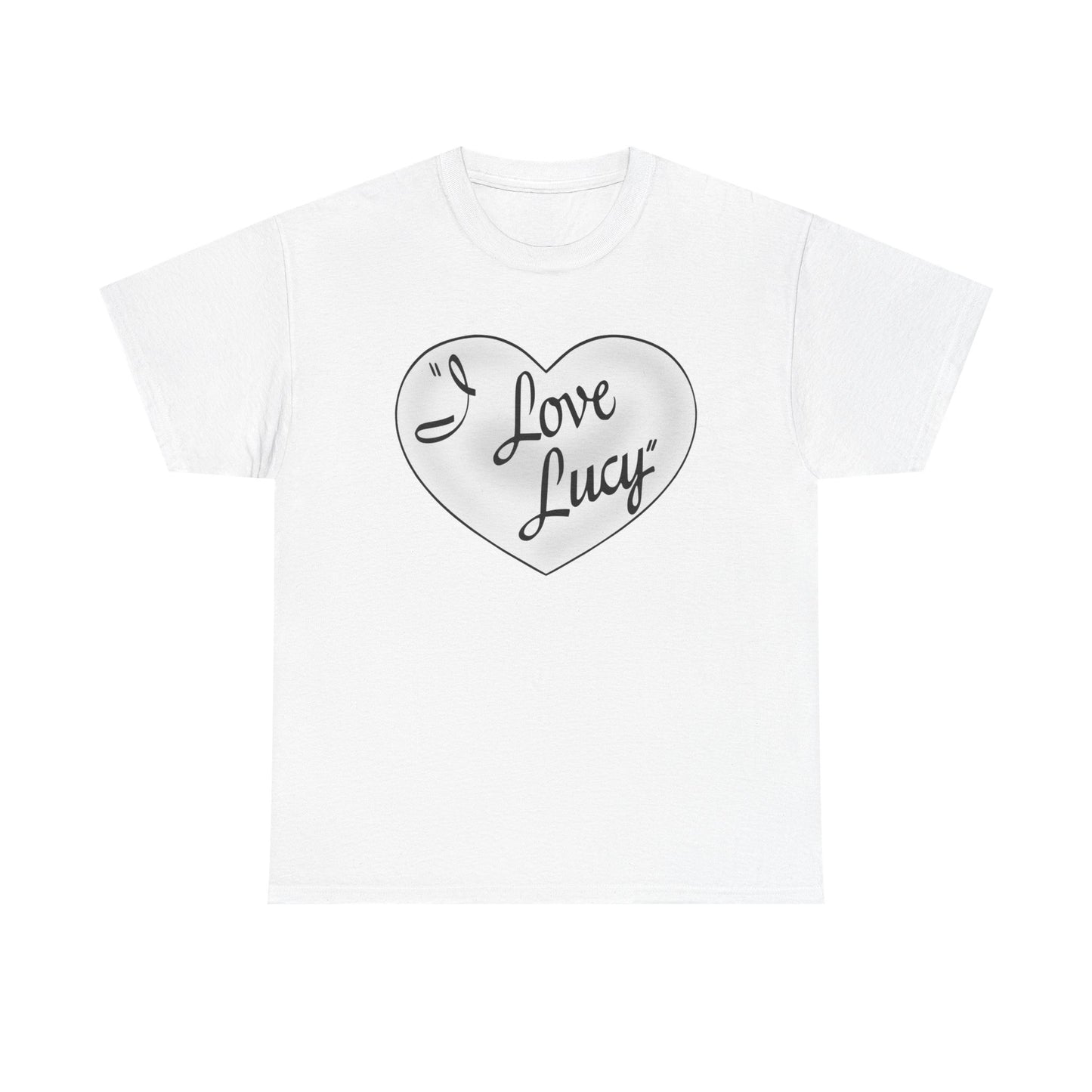 I Love Lucy Graphic T Shirt Vintage Tv Series Comedy Unisex Heavy Cotton Tee