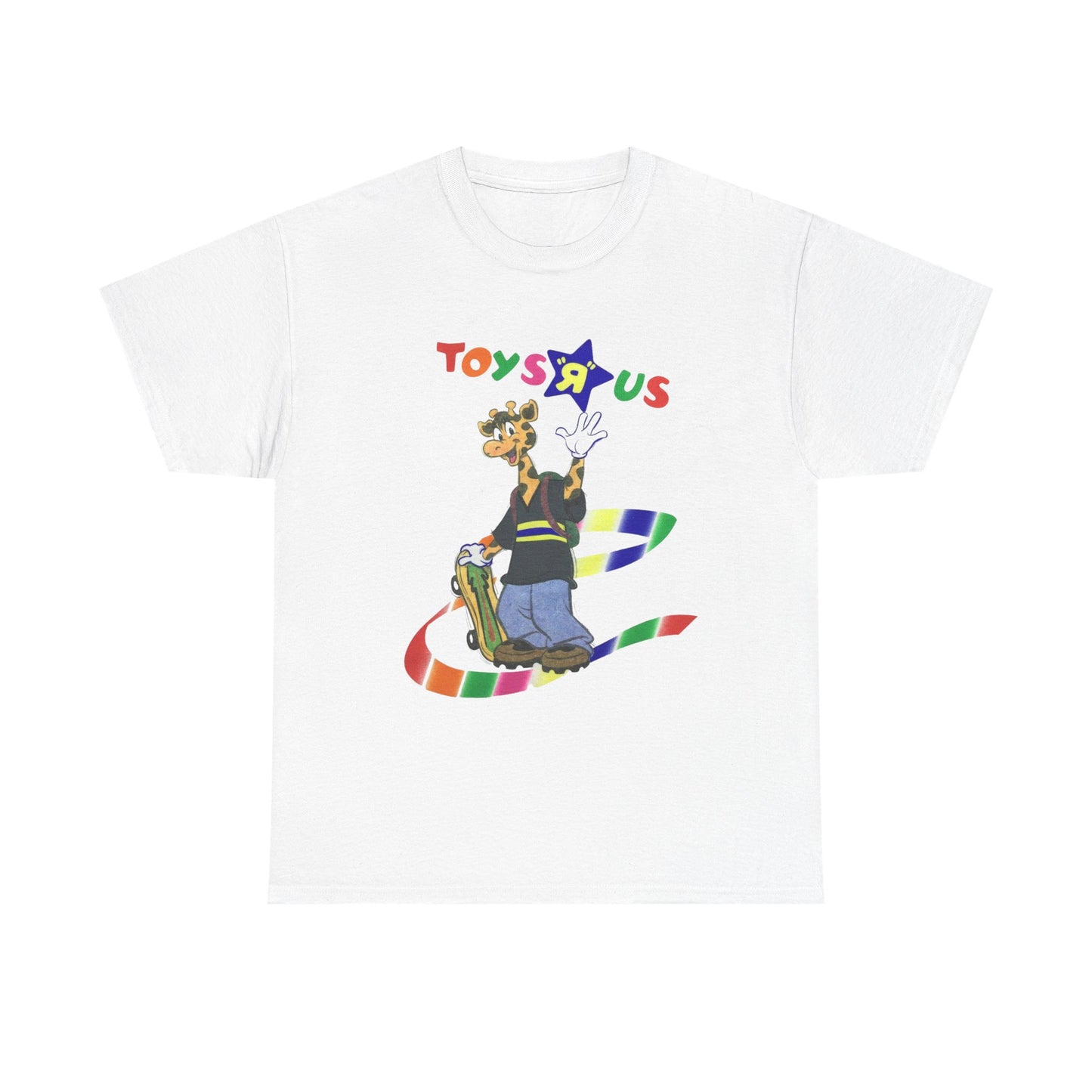 Toys R Us Tshirt Vintage Geoffrey Logo Retro 90s Rare Unisex Heavy Cotton Tee