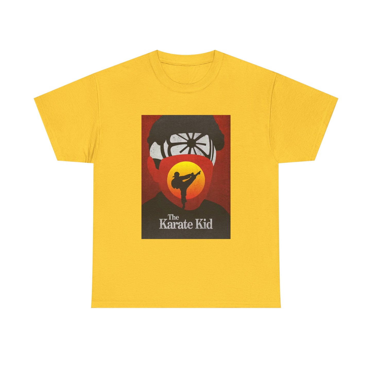 The Karate Kid Tshirt Vintage Retro Movie Poster 90s Unisex Heavy Cotton Tee
