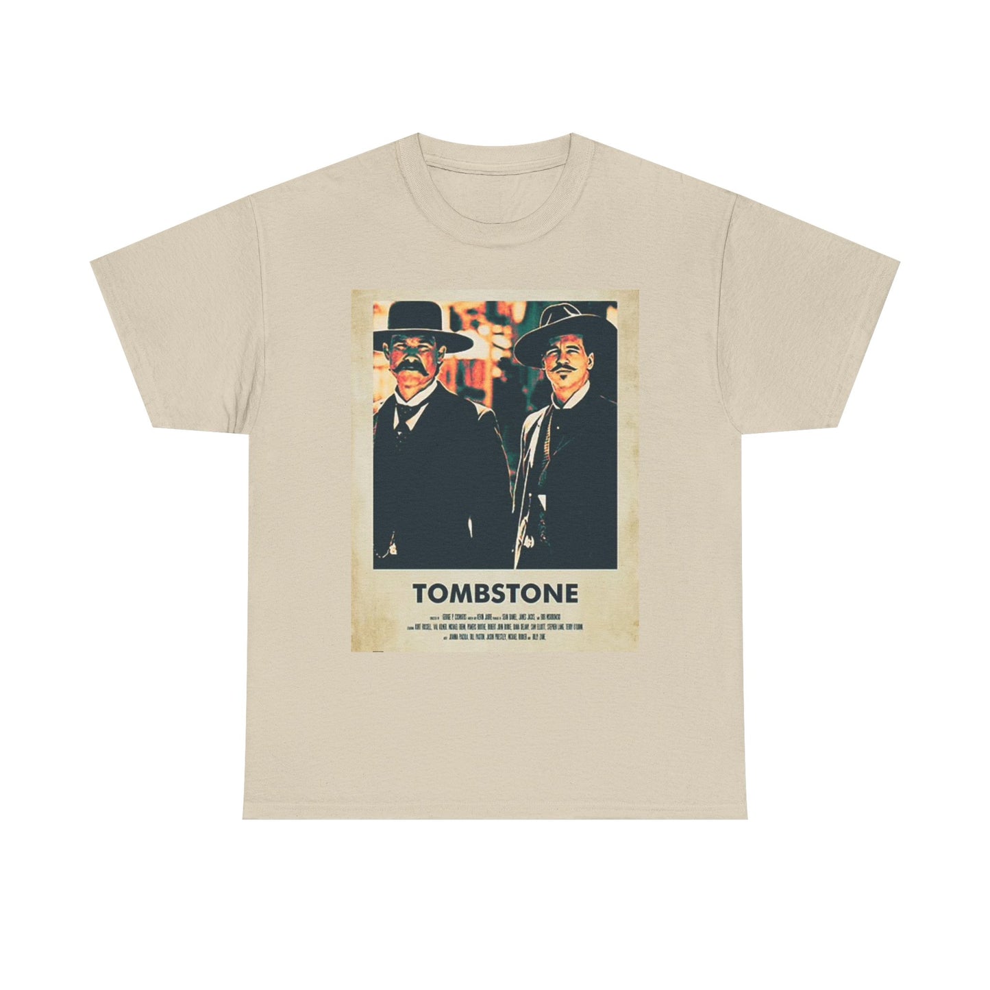 Tombstone Graphic T Shirt Vintage Movie Poster Retro Unisex Heavy Cotton Tee