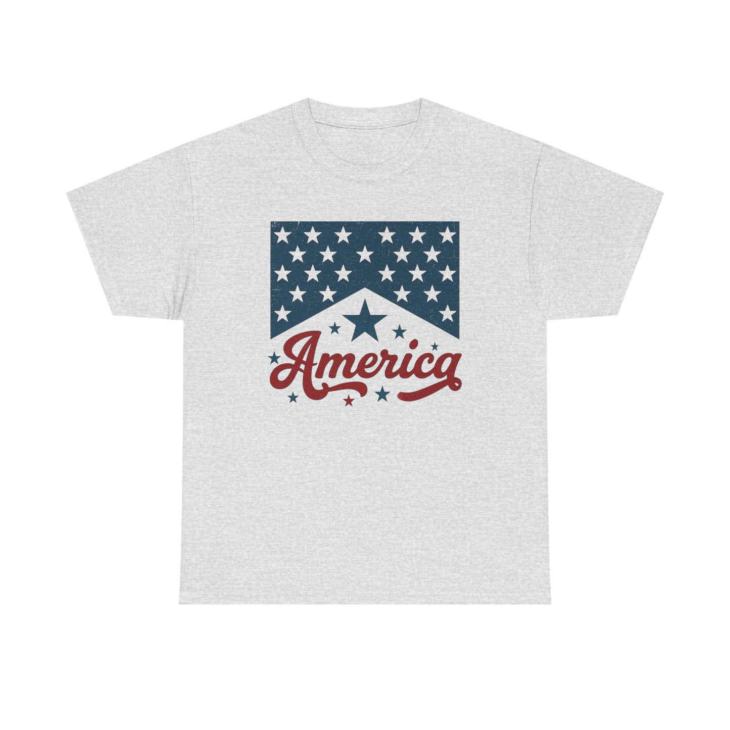 America USA Graphic T Shirt Unisex Heavy Cotton Tee