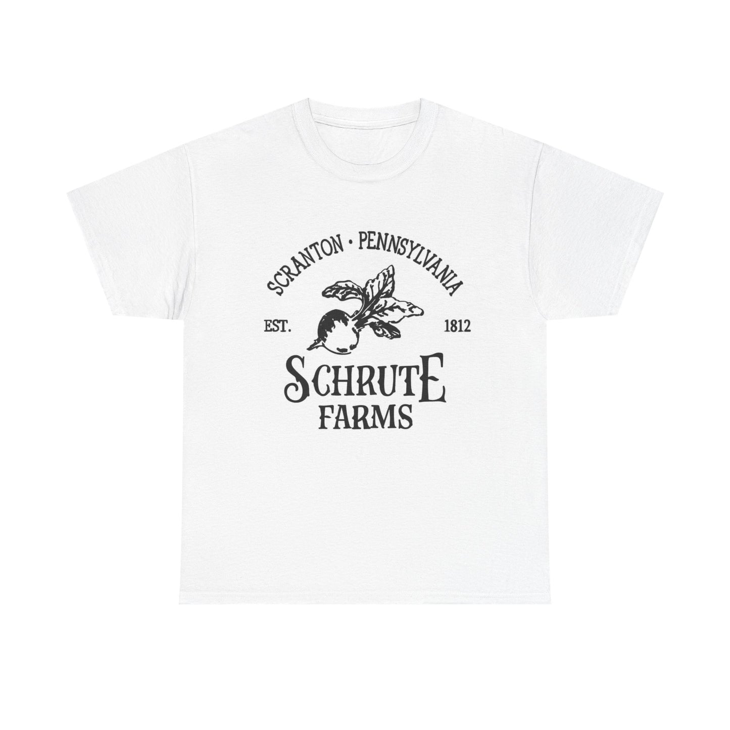 Schrute Farms Graphic T Shirt The Office Unisex Heavy Cotton Tee