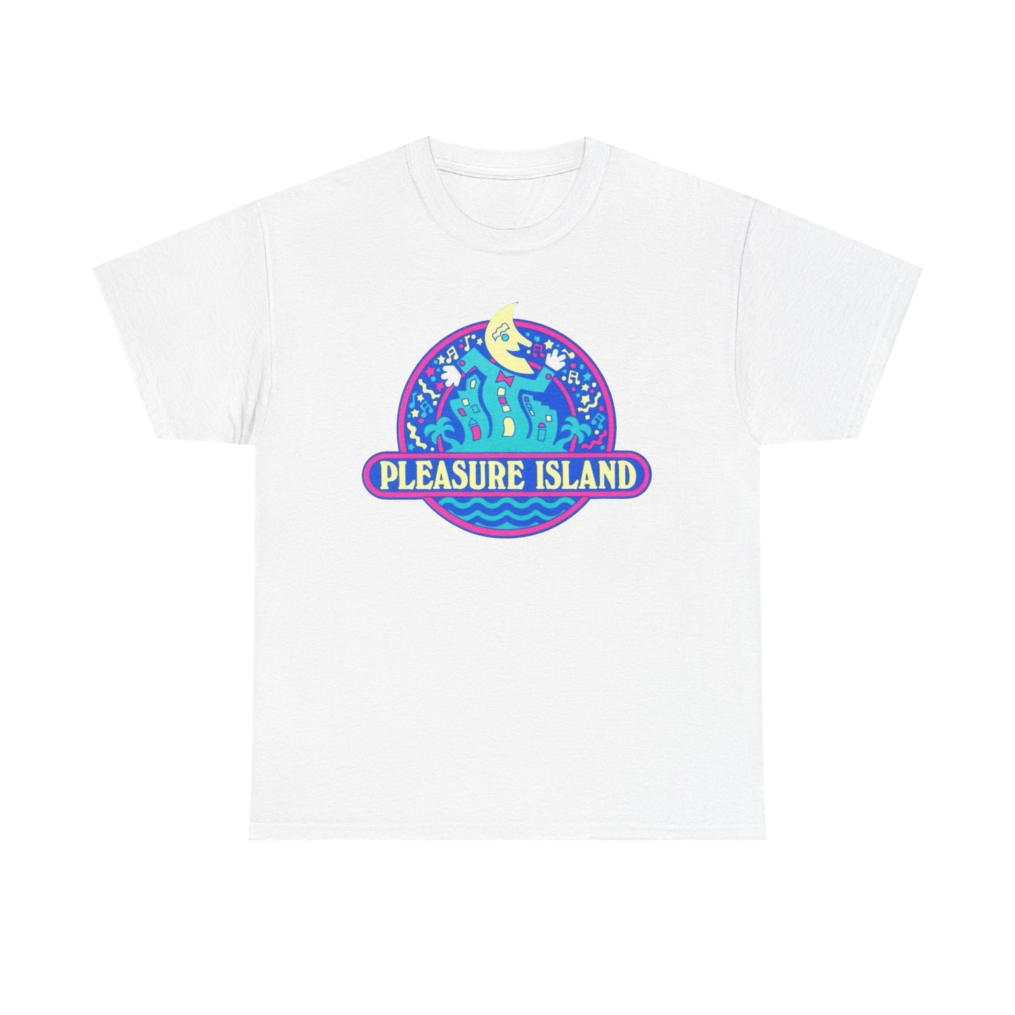 Pleasure Island Vintage Florida Theme Graphic T Shirt NEW ADULT Unisex Cotton