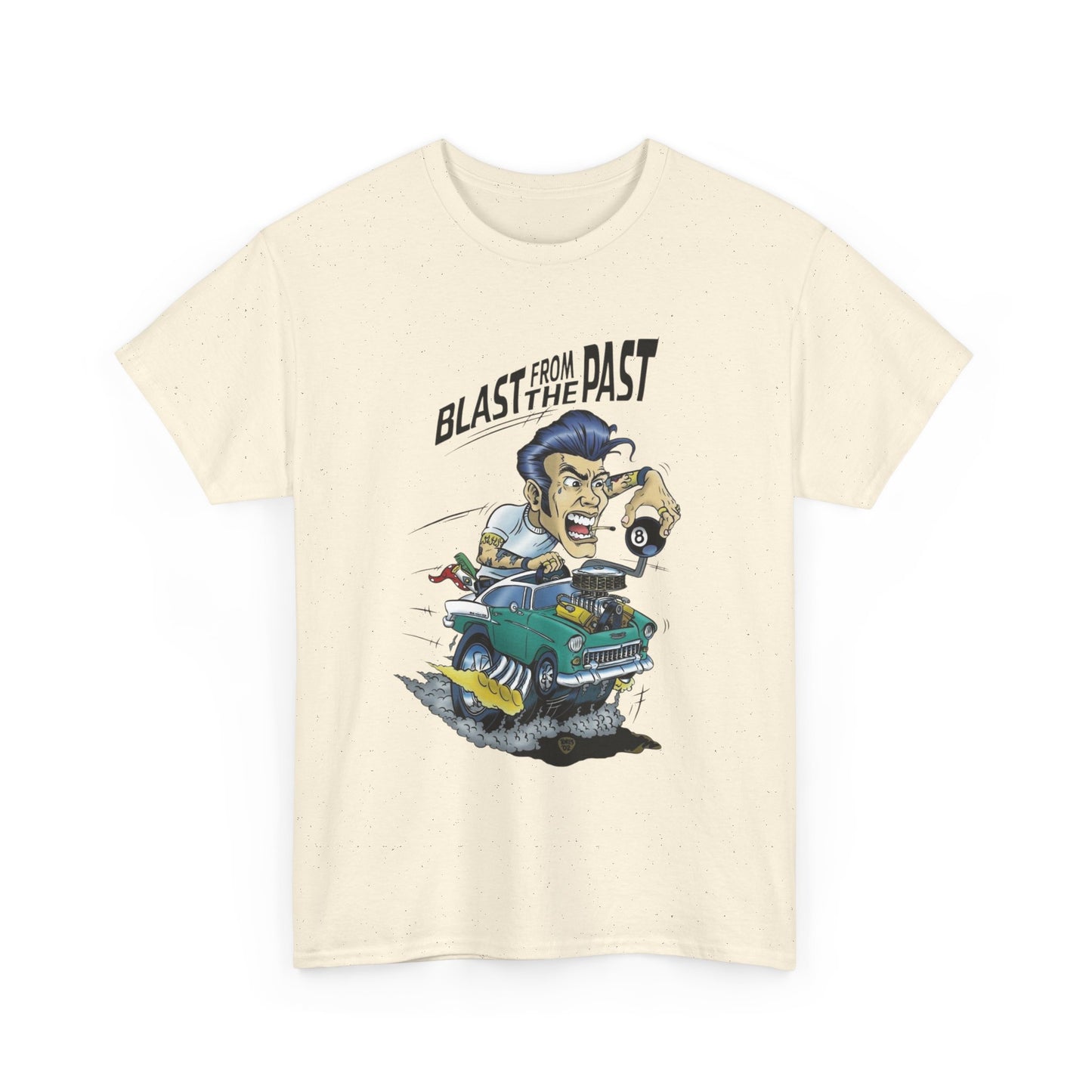 Blast From The Past Muscle Cars Graphic T Shirt Unisex Heavy Cotton Tee