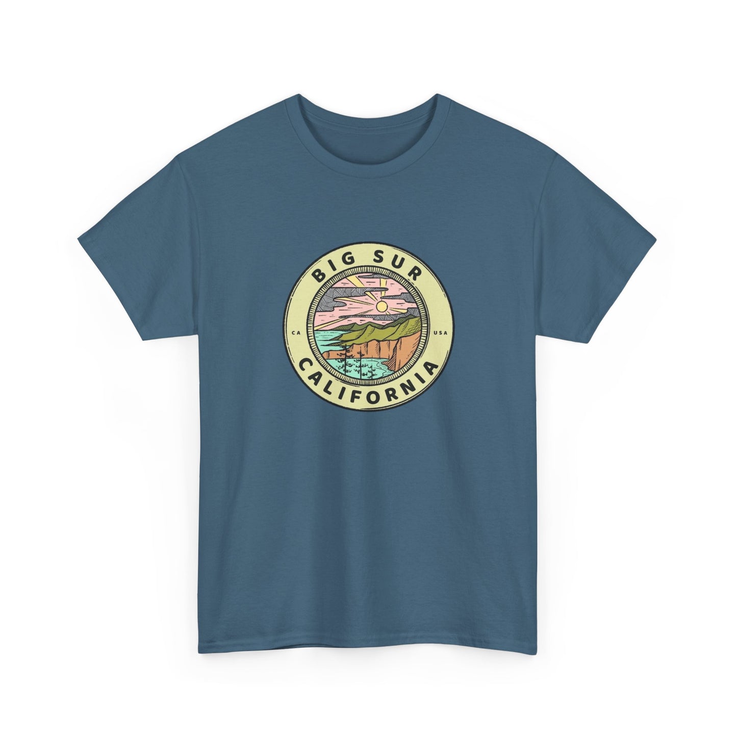 Big Sur California Graphic T Shirt NEW Adult Tee