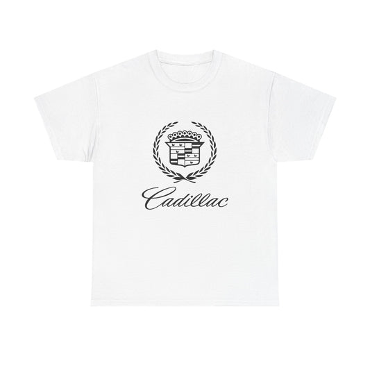 Cadillac Tshirt Vintage Logo CTSV Blackwing GM Chevy American Unisex Heavy Tee