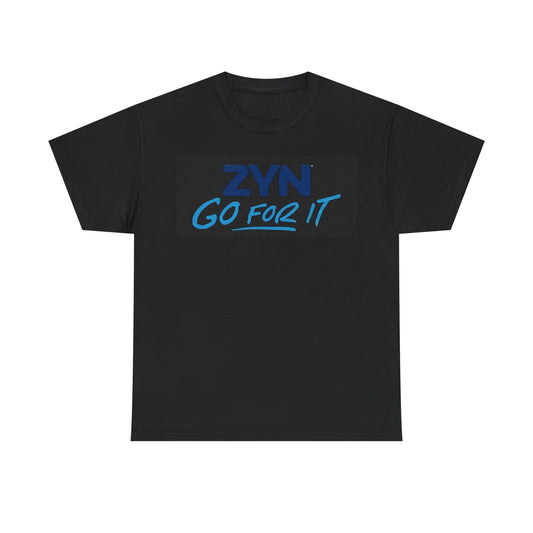 ZYN T-shirt go for it! Retro design Shane Gillis gift funny Heavy Cotton Tee