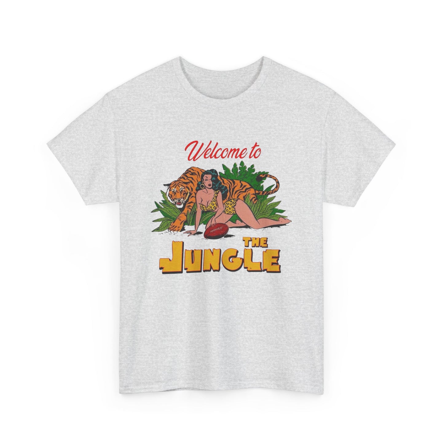 Welcome To The Jungle Graphic T Shirt Unisex Heavy Cotton Tee