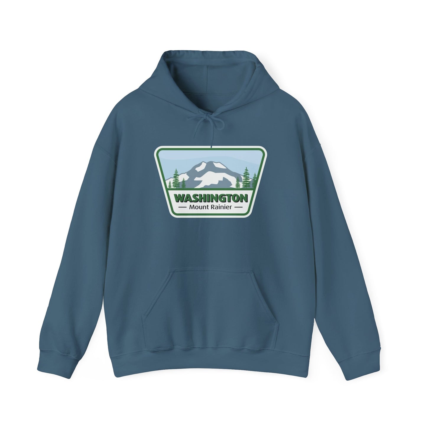 Washington Mount Rainier Hoodie NEW ADULT Unisex Hooded Sweatshirt