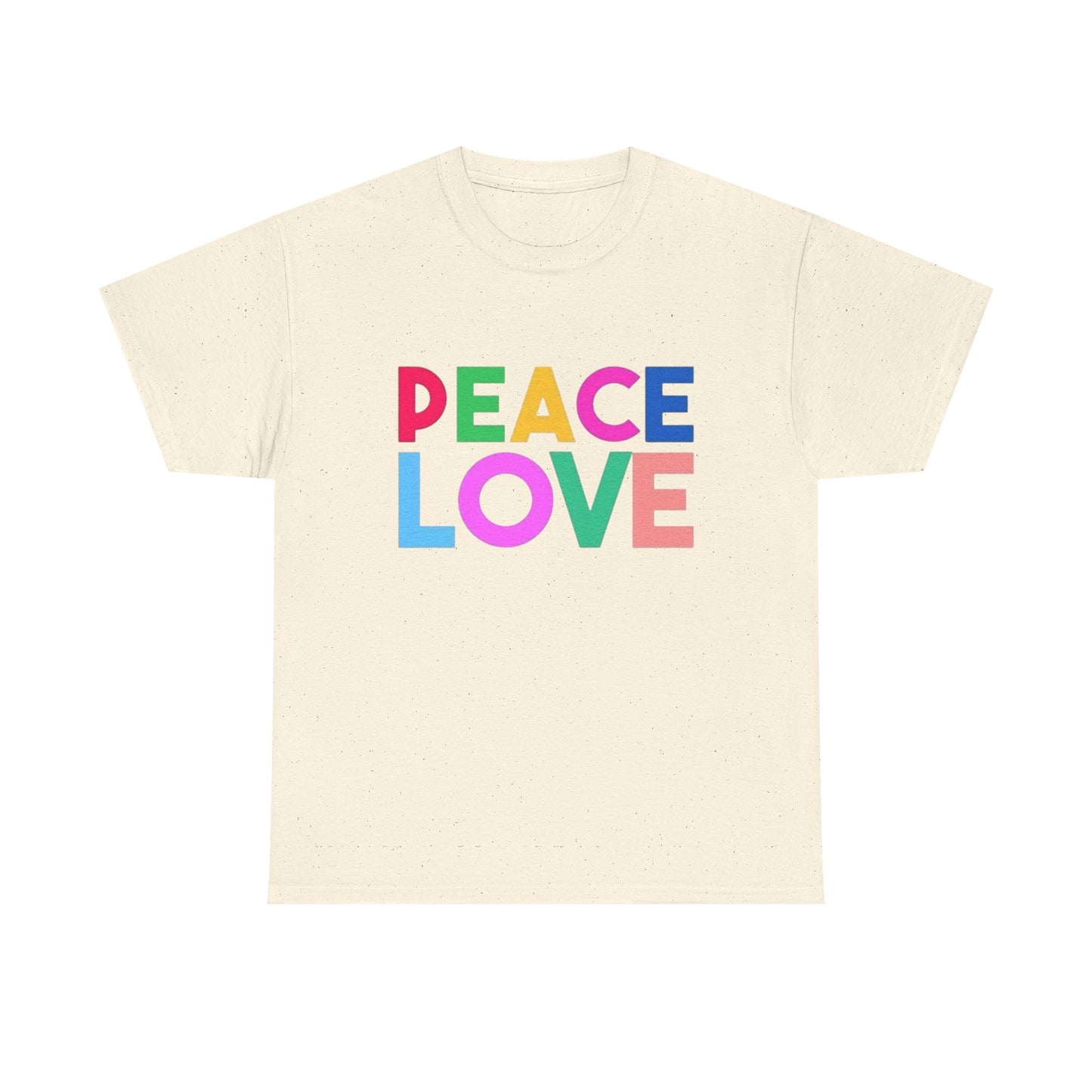 Peace Love Graphic T Shirt Adult NEW