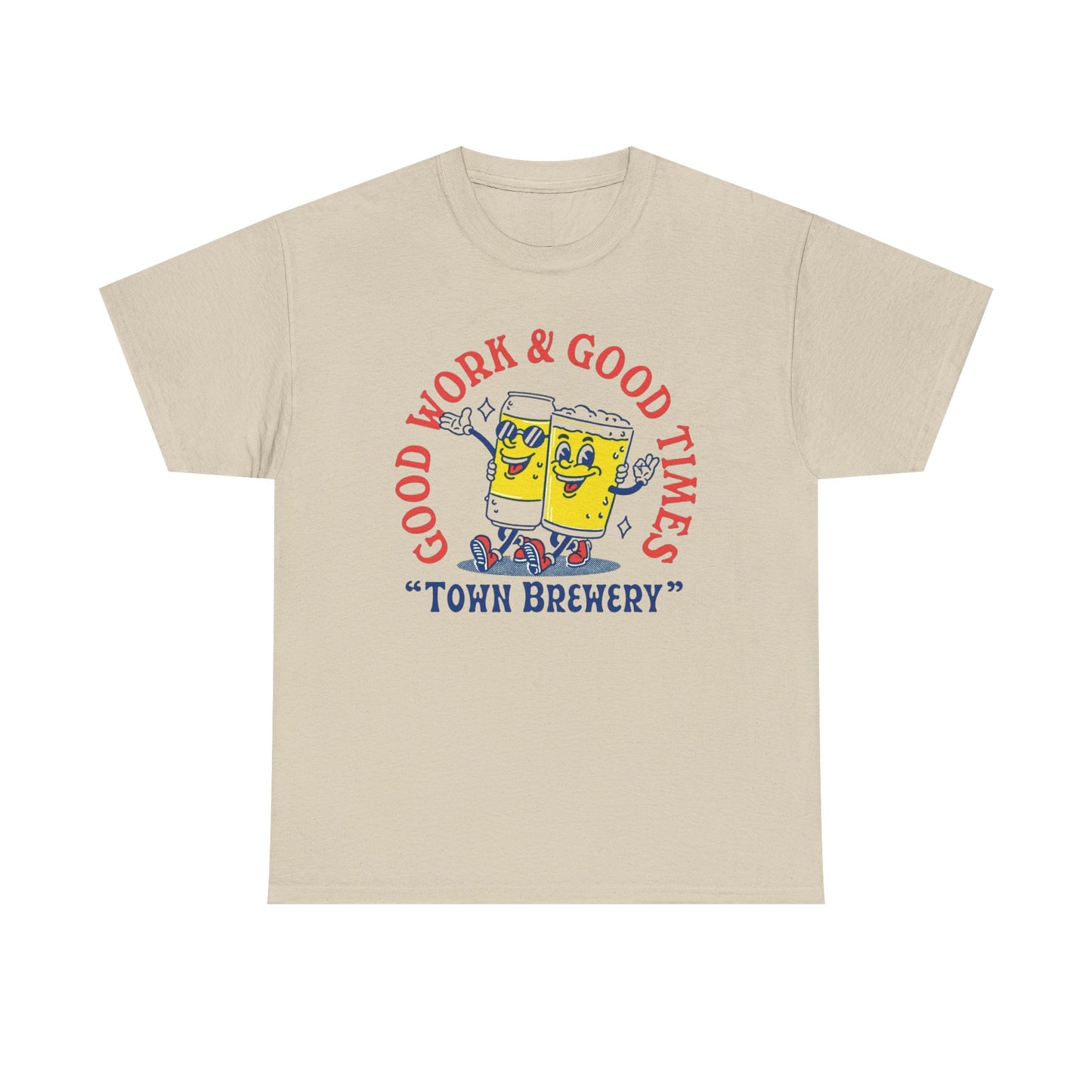 Town Brewery Vintage Graphic T Shirt ADULT NEW
