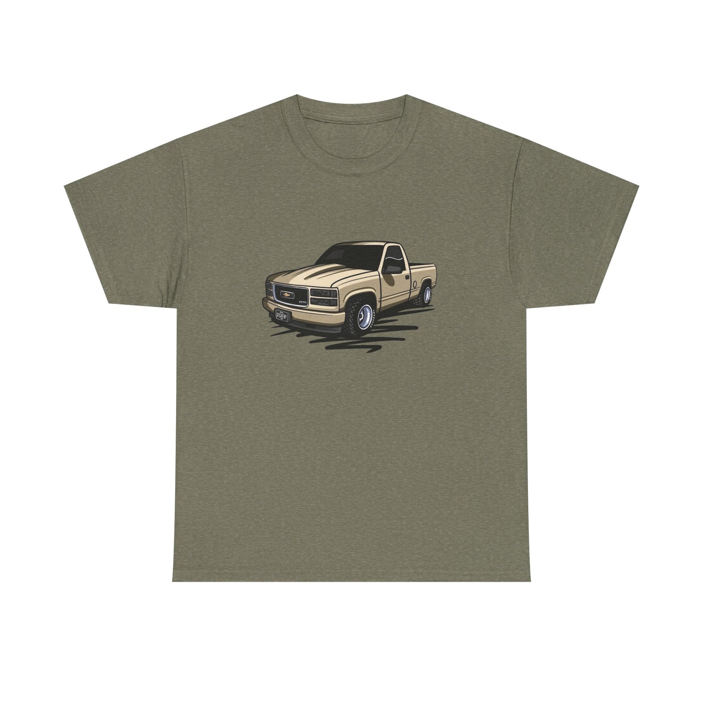 OBS Trucks Retro Graphic T Shirt Unisex Heavy Cotton Tee NEW