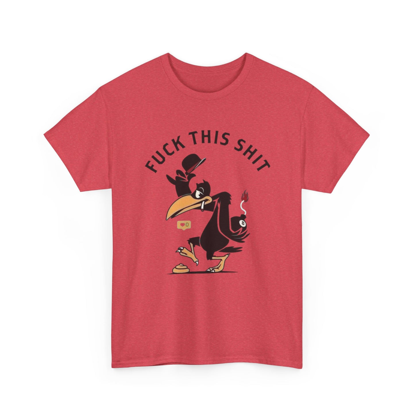 F This Funny Graphic T Shirt Unisex Heavy Cotton Tee