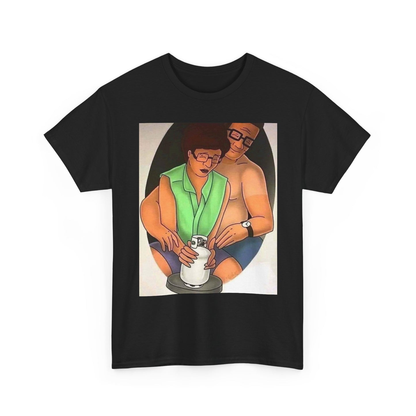 King Of The Hill Funny Propane Graphic T Shirt S-5XL Unisex Heavy Cotton Tee