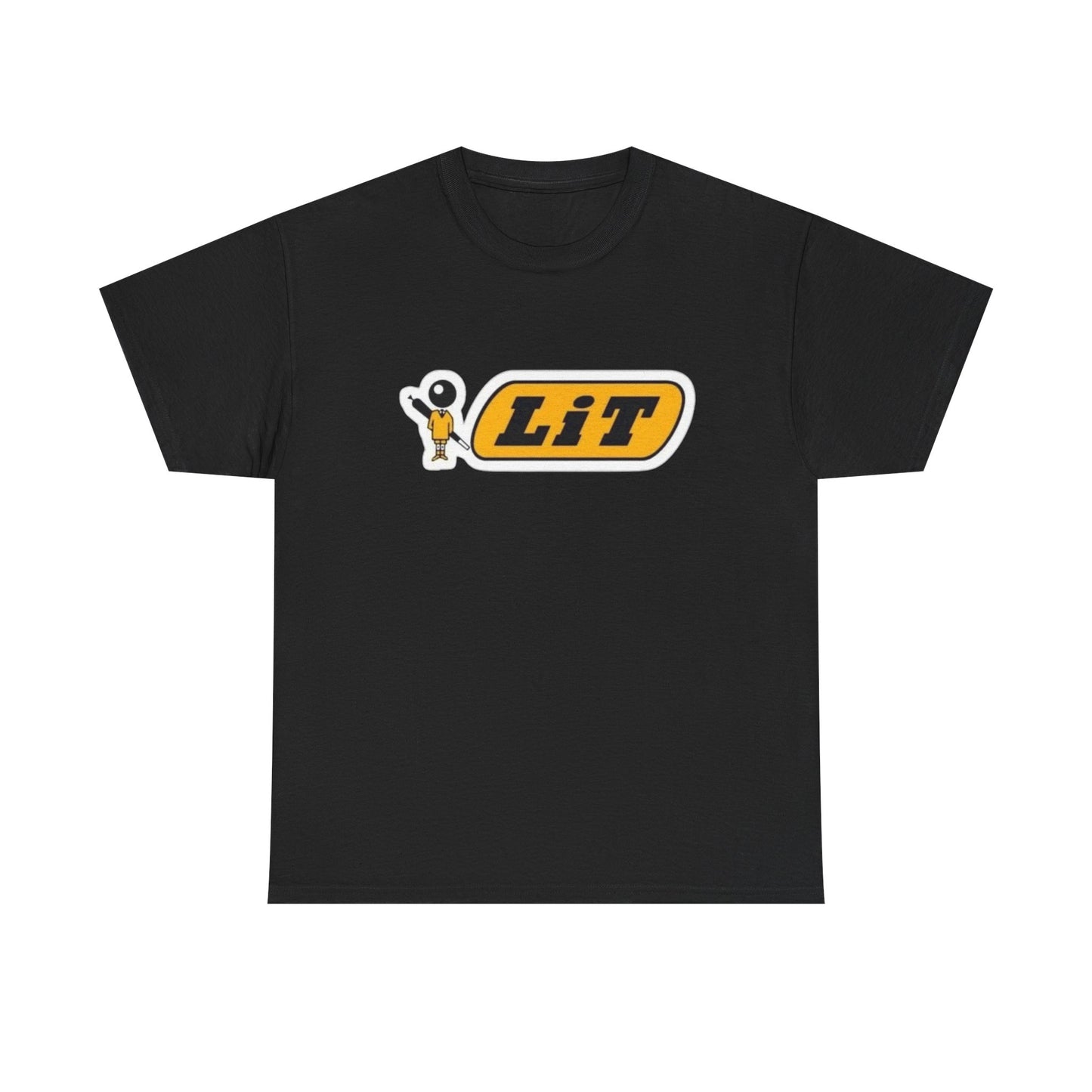 Lit Funny Meme Jokes T-Shirt Unisex Heavy Cotton Tee Gift New