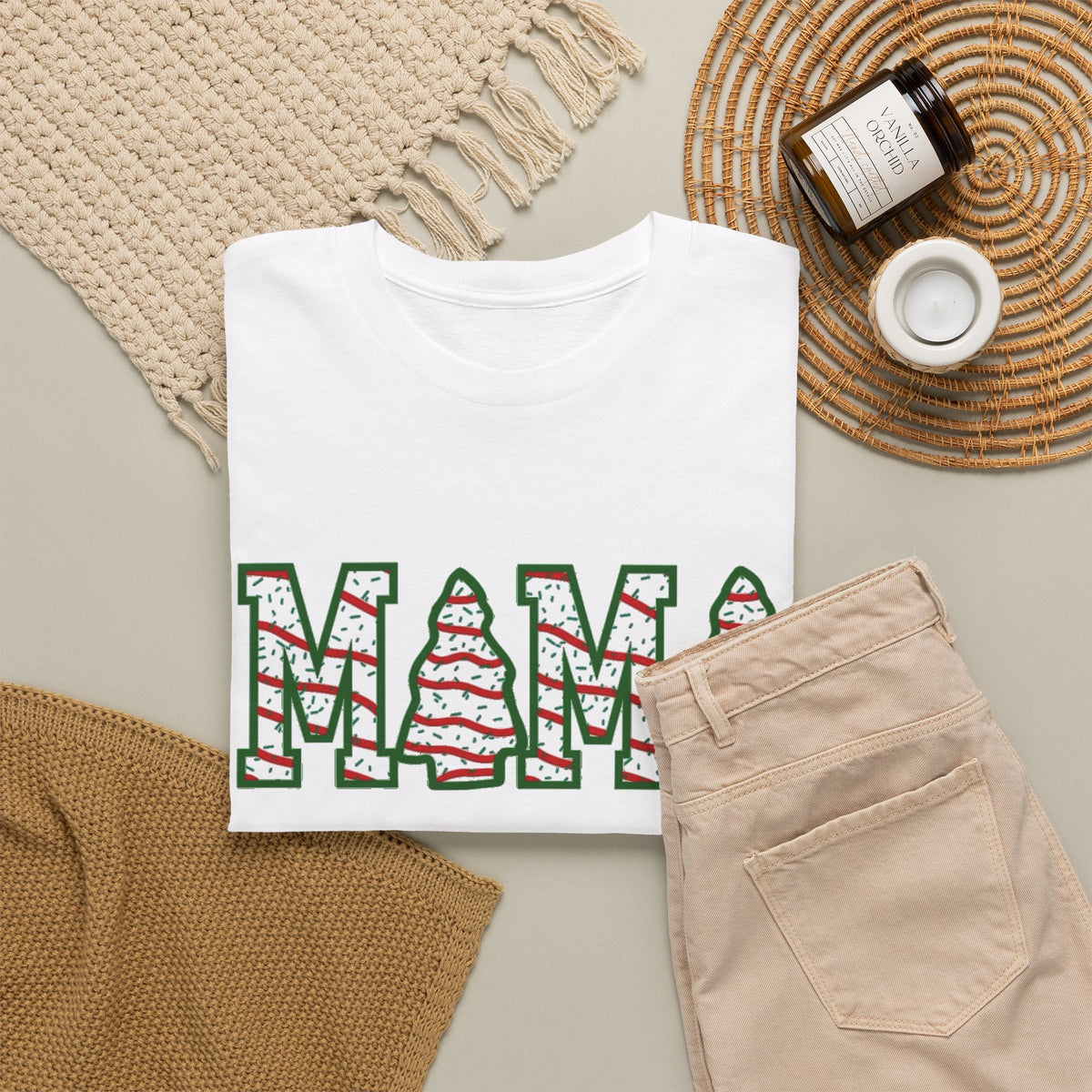 Christmas Tree MAMA T-Shirt