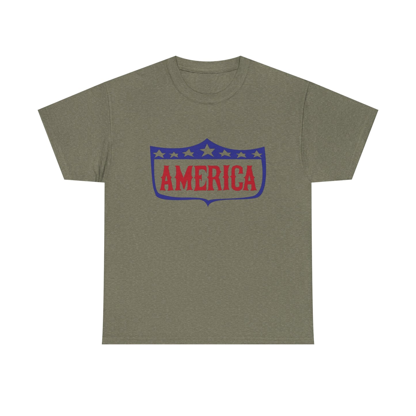 America Graphic T Shirt NEW Unisex Heavy Cotton Tee