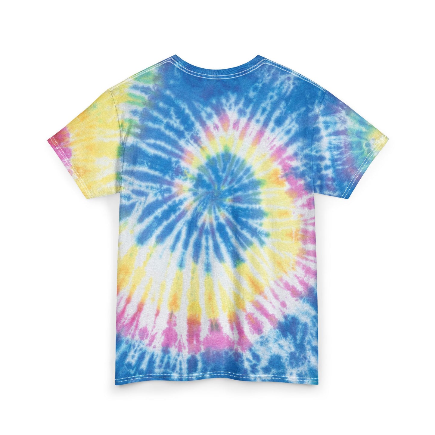 Who's Cares Graphic T Shirt Unisex Tie Dye Cotton Tee
